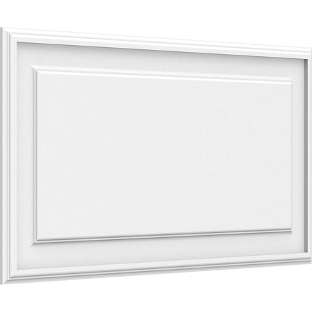 Ekena Millwork Legacy Raised Panel Decorative Wall Panel, 34"W x 18"H x 5/8"P WALP34X18X062LEG